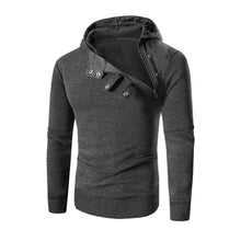 2016 Fashion Men Hooded Sweatshirt Retro Zipper Long Sleeve Hoodie Tops Jacket Coat Outwear 6Colors M~L3