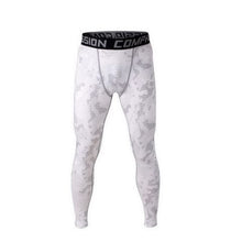 2016 Men Compression Pants Tights Casual Bodybuilding Mans Trousers Brand Camouflage Army Green Skin Leggings Vary S-XXXL