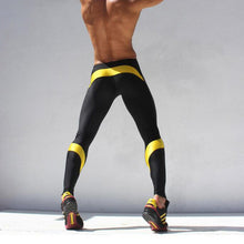 Men Compression Pants High Stretch Tight Pants  Long Pants Low Waist Sexy Men's Joggers Fashion Pants Sexy Designed Sweatpants