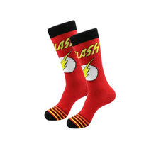 Men Women Cotton Cartoon Jacquard Colorful Dress Socks Male Embroider Anime Hero Skateboard Socks Big Size meias masculinas