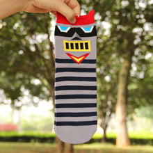 6pairs/lot 2017 New Style Cotton Women Sock Lady Cotton Girl Cute Female Hero League Series Printing Tube Sock