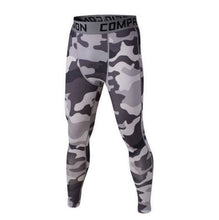2016 Men Compression Pants Tights Casual Bodybuilding Mans Trousers Brand Camouflage Army Green Skin Leggings Vary S-XXXL