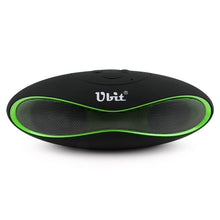 Ubit New X6U Mini Portable Speaker Wireless Bluetooth Speakers FM with Strong Bass Portable Audio Player Support TF Card