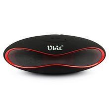 Ubit New X6U Mini Portable Speaker Wireless Bluetooth Speakers FM with Strong Bass Portable Audio Player Support TF Card