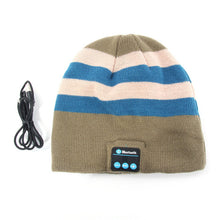 Smart Wireless Bluetooth Cap Headphone Headset Speaker Mic Soft Warm Beanie Hats