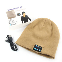 Smart Wireless Bluetooth Cap Headphone Headset Speaker Mic Soft Warm Beanie Hats