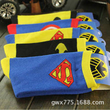 Film Oil Painting Art Socks Men Mid-calf Cotton Iron Man Super Man Batman Man Sock Hero Socks Length Creative Harry Potter