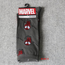 Marvel Comics Hero General Socks cartoon Iron Man Captain America Knee-High Warm Stitching pattern Antiskid Casual Sock
