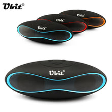 Ubit New X6U Mini Portable Speaker Wireless Bluetooth Speakers FM with Strong Bass Portable Audio Player Support TF Card